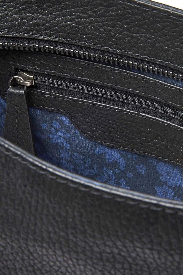 Moshulu Moshulu Women's 'Steeple' Leather Bag in Black - 3