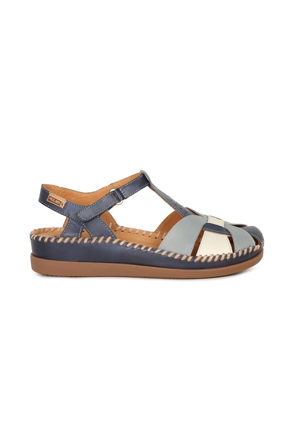 Pikolinos Pikolinos Women's Navy Leather Sandals