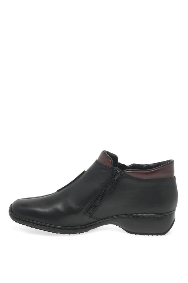 Rieker Rieker Women's 'Drizzle' Casual Ankle Boots in Black - 2