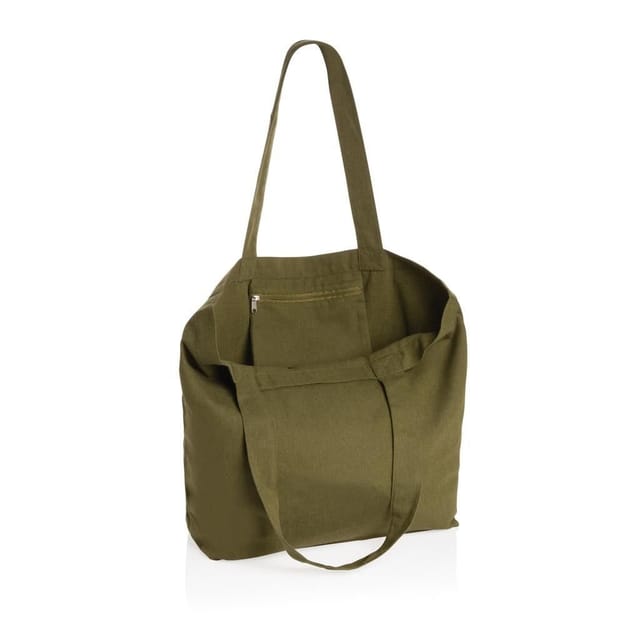 XD Design XD Design Men's Canvas Undyed Tote Bag in Green - 3