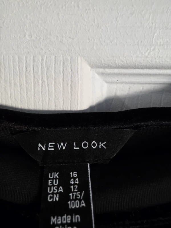 New Look Velvet 1930's style top