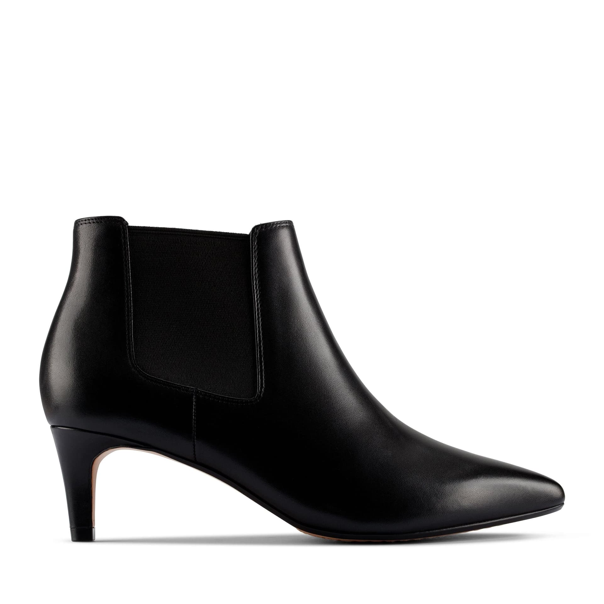 Clarks Clarks Women's Laina 55 Boot 2 Black Leather Ankle Boots