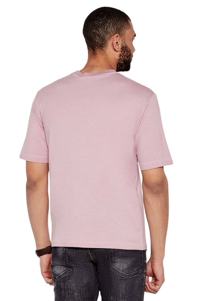 Dsquared2 Dsquared2 Men's Best Fade Short Sleeve Round Loose Fit T-shirt in Dusty Pink - 2