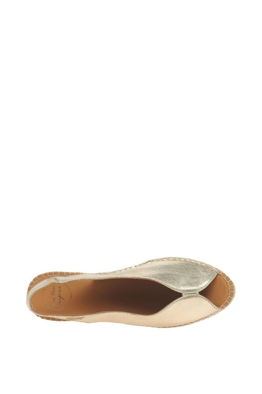 Toni Pons Toni Pons Women's 'Laila' Wedge Heel Espadrille Sandals in Gold - 4
