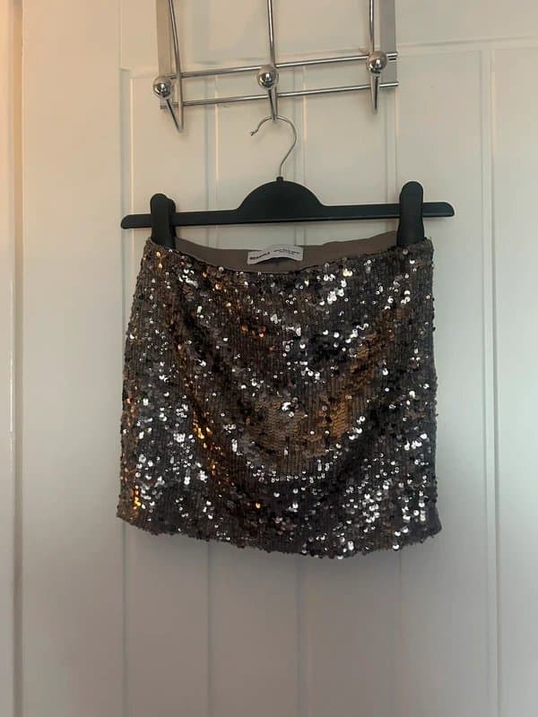 Bershka Sequin skirt