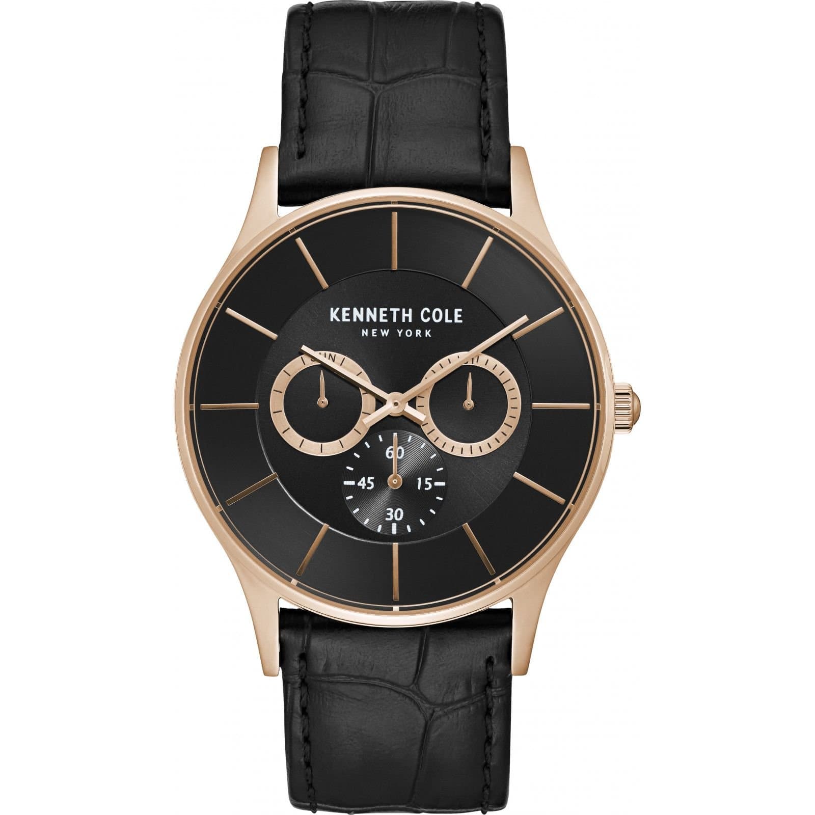 Kenneth Cole Kenneth Cole Men's KC51040022 Classic 42mm Quartz Watch in Black