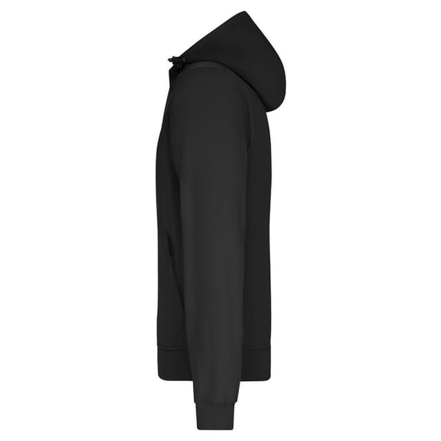 James and Nicholson James and Nicholson Men's Hooded Soft Shell Jacket in Black - 3