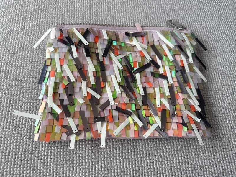 ASOS ASOS sequin clutch bag