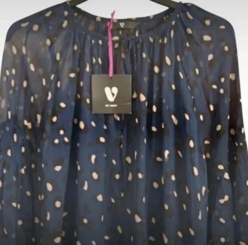 V by Very Women’s V by Very Maxi Dress Size 12 – Navy Boho Floral, Holiday Occasion Wear RRP £45