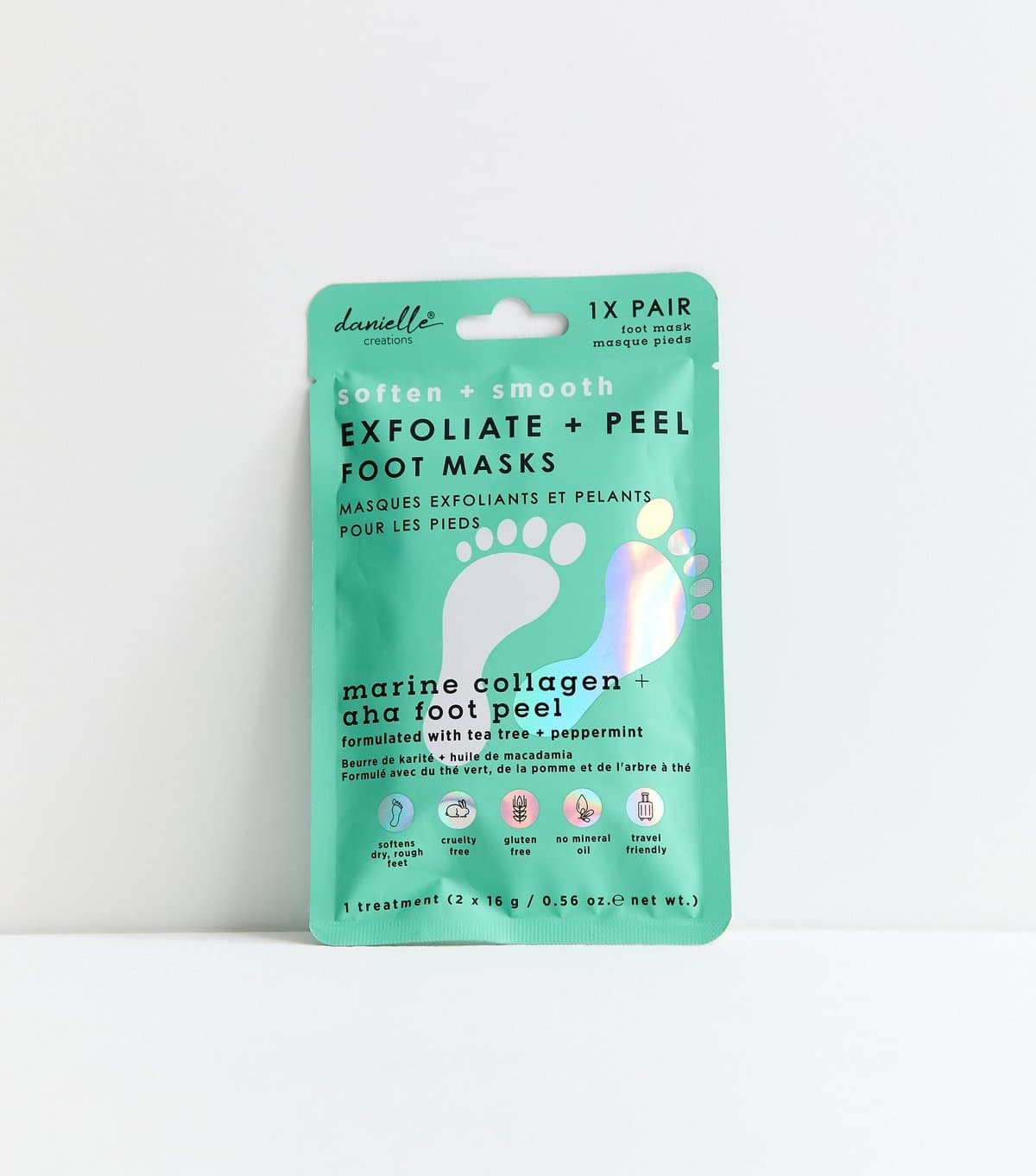 Danielle Creations Exfoliate and Peel Foot Masks Danielle New Look