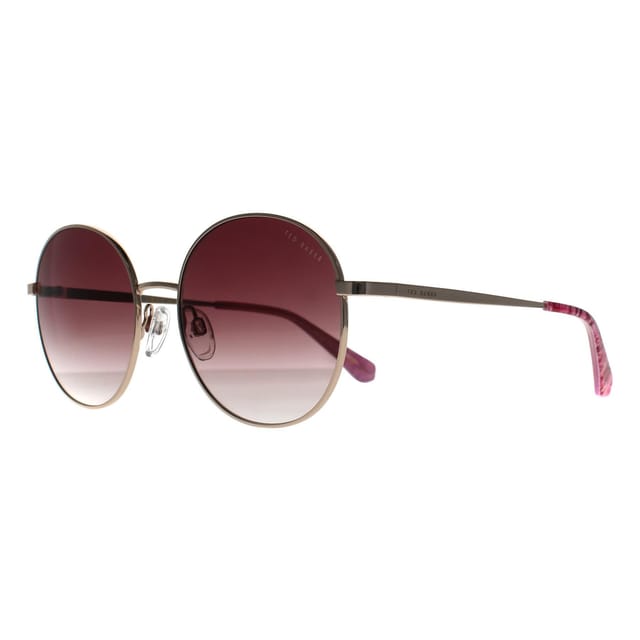 Ted Baker Ted Baker Women's Round Gold Brown Gradient TB1744 Viola - 2