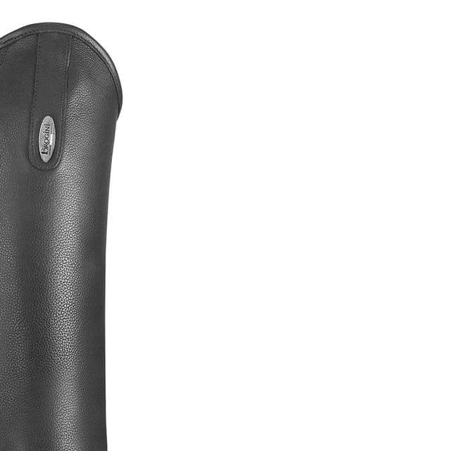 Brogini Brogini Men's Vicenza Grain Leather Gaiters in Black - 2