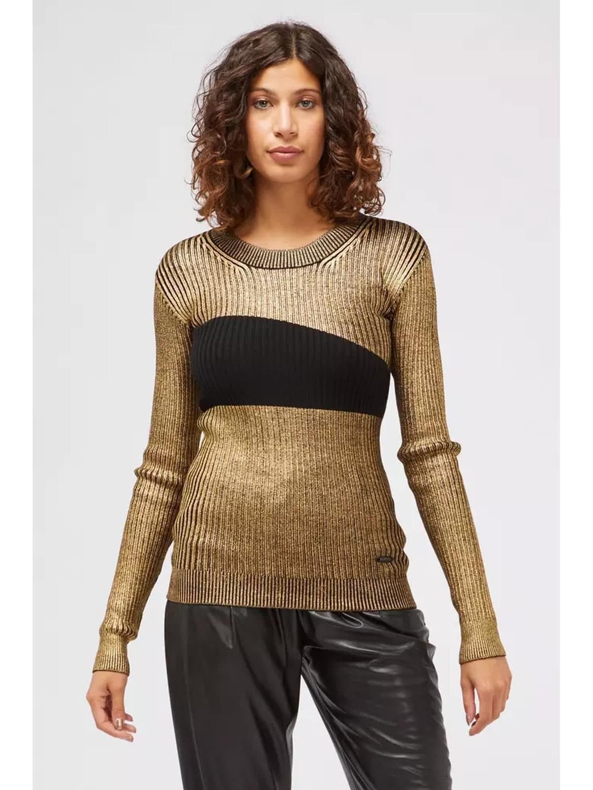 Other Other Gold Wool Sweater for Women