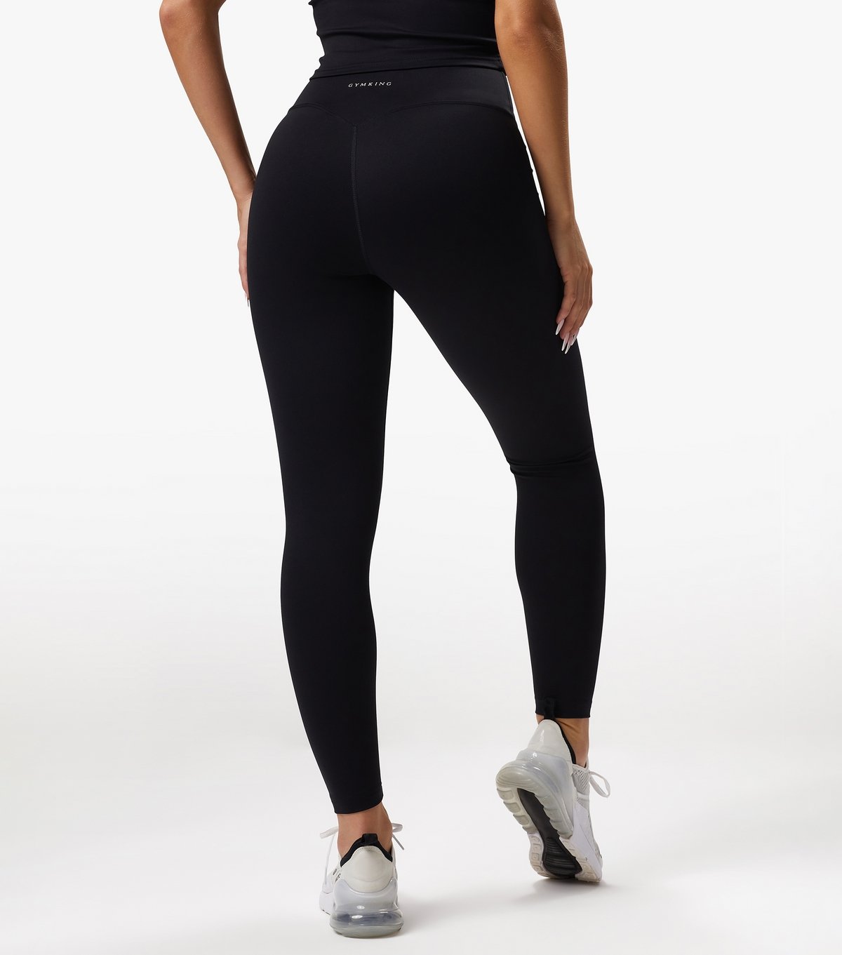 Gym King Women's Black Classic Leggings Gym King New Look - 3