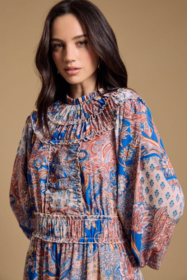 Oasis Oasis Women's Ruffle Detail Midi Dress - 2