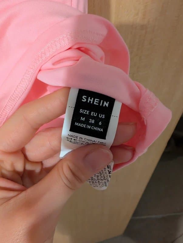 Shein Shein pink graphic t-shirt Medium