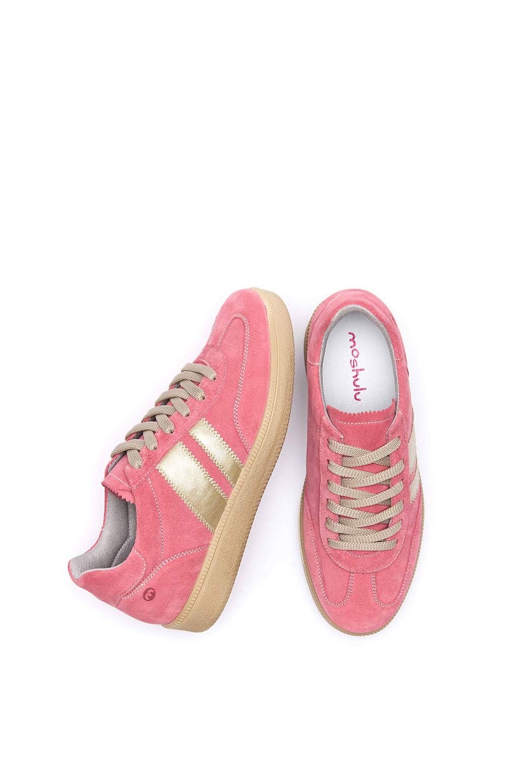 Moshulu Moshulu Women's 'Jess' Colourful trainers in Raspberry - 2