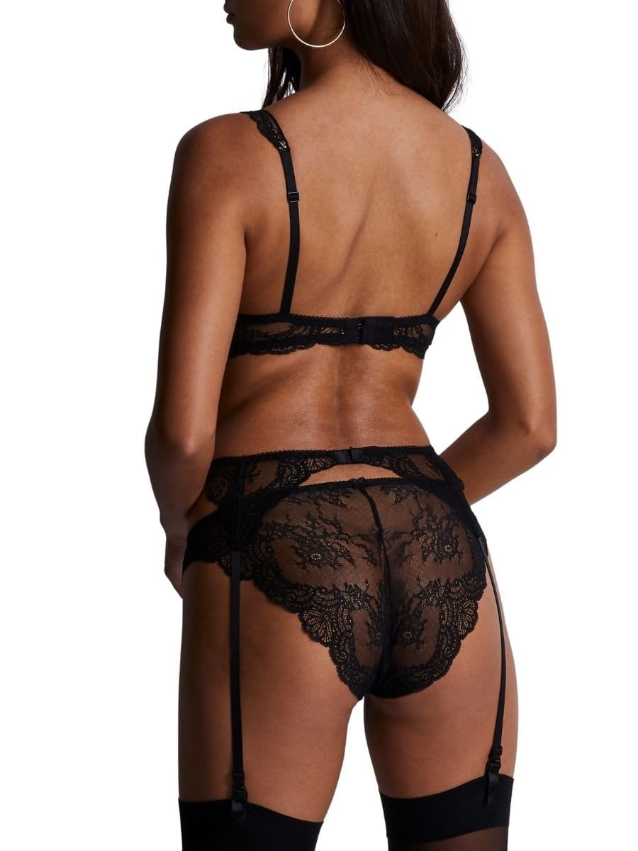 Aubade Aubade Women's Danse Des Sens Suspender Belt in Black - 4