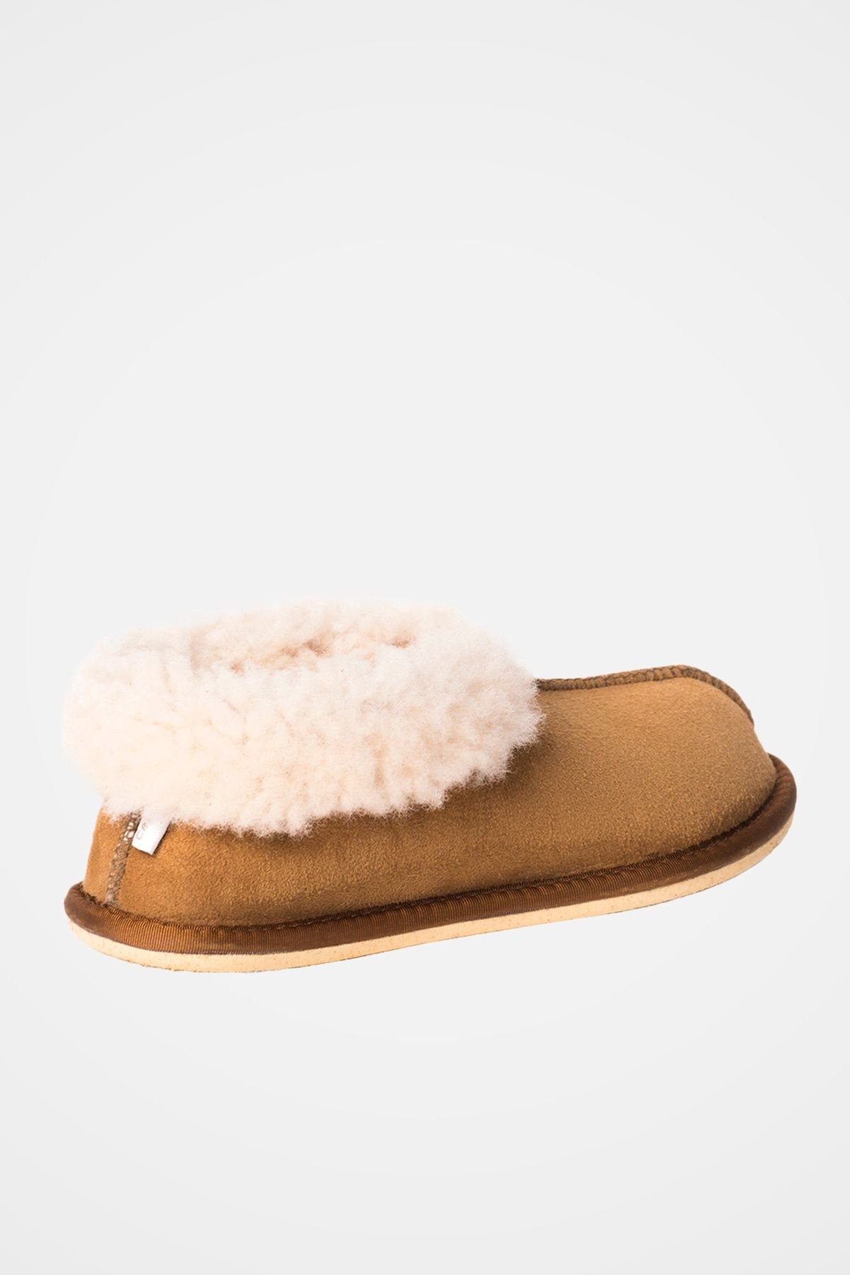 Celtic & Co Celtic & Co Women's ' Shearling Bootee Slippers in Light Brown - 4