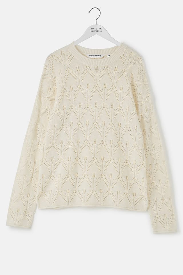 Lighthouse Clothing Lighthouse Clothing Women's Eden Jumper in Light Beige - 2