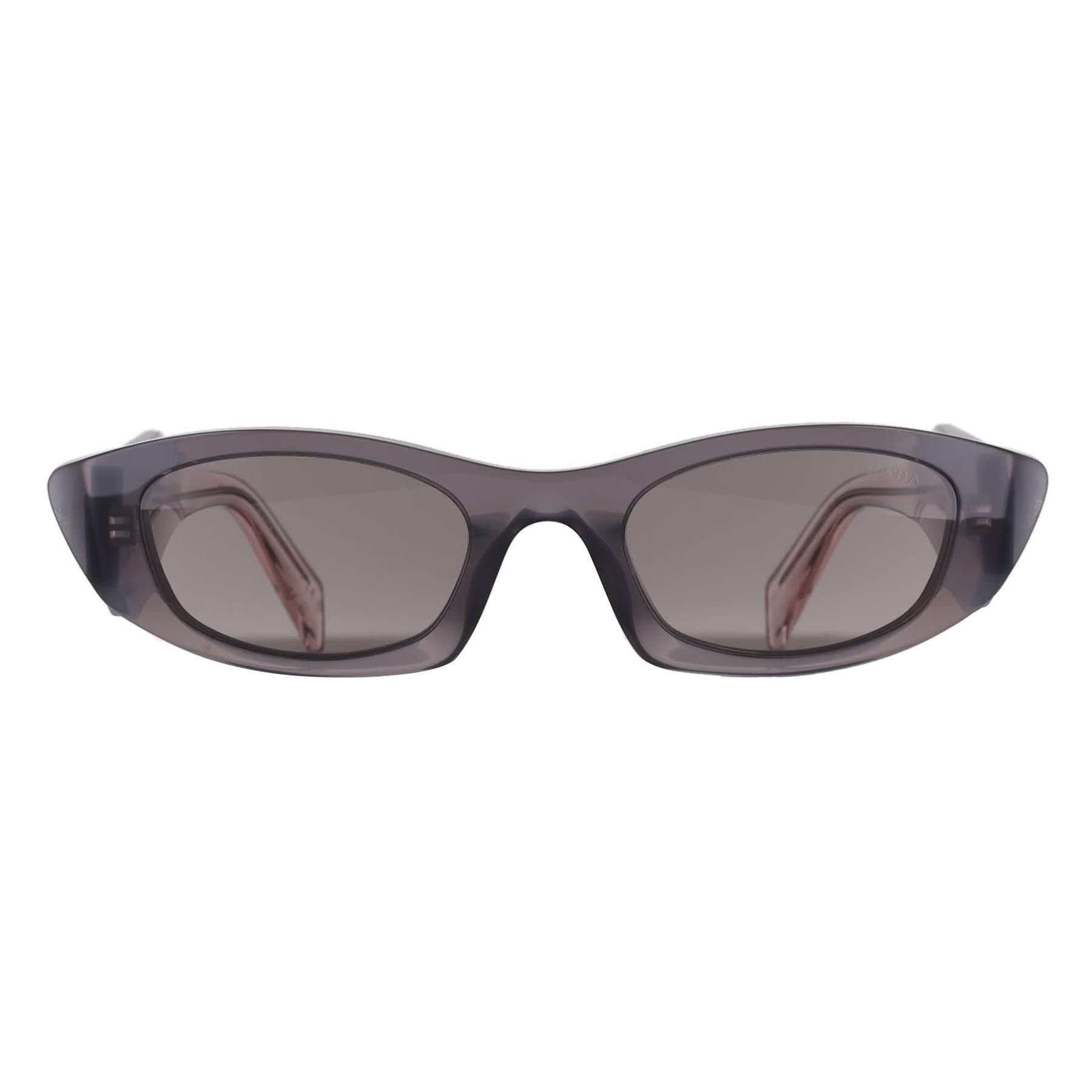 Prada Prada Women's Oval Grey Dark Grey PRB16S