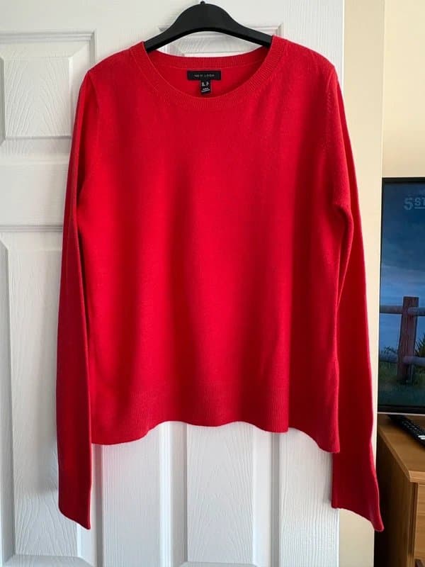 New Look Red crewneck jumper