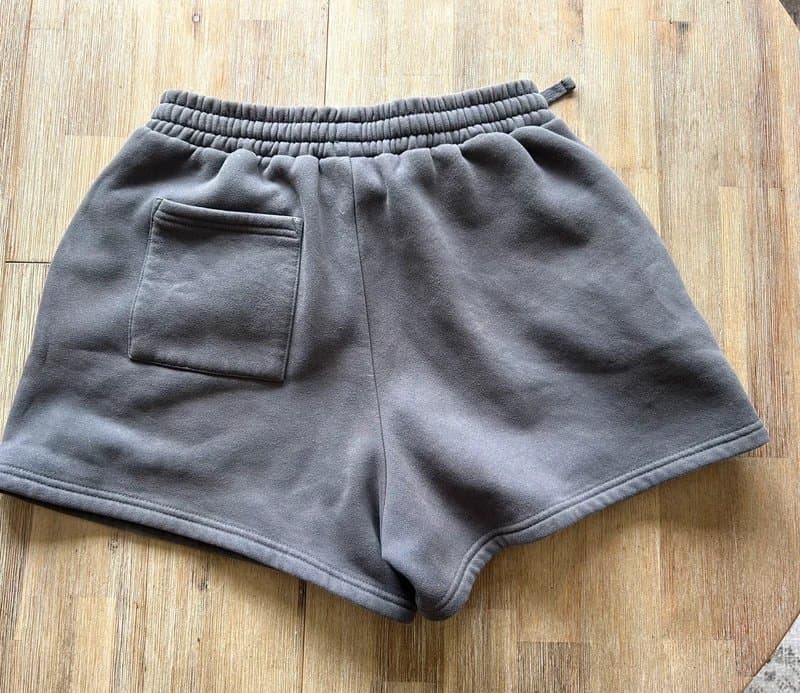 White Fox 🤍 White Fox Grey Jogger Shorts Women’s Lounge Shorts Size S Casual Oversized