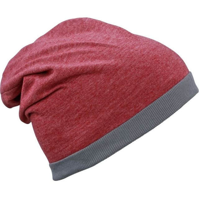 Myrtle Beach Myrtle Beach Men's Heather Summer Beanie in Wine - 2
