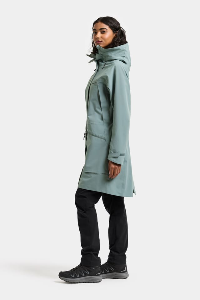 Didriksons Didriksons Women's Ilma Parka in Turquoise - 3