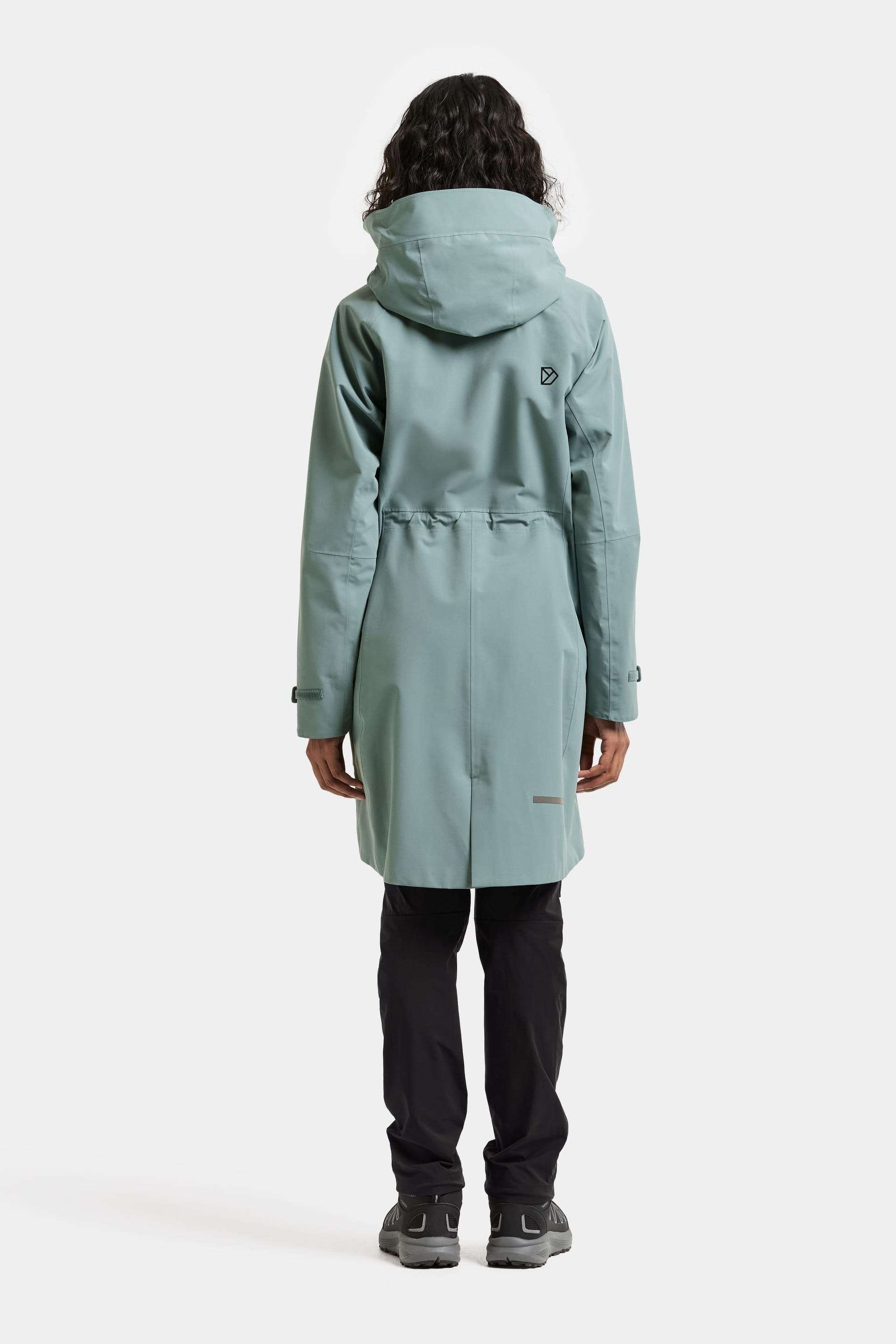 Didriksons Didriksons Women's Ilma Parka in Turquoise - 4