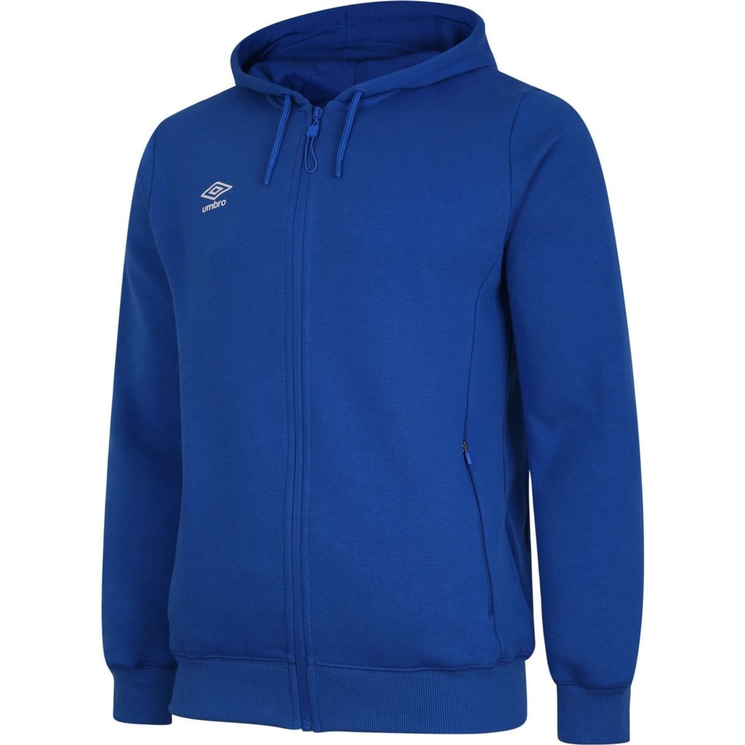 Umbro Umbro Men's Club Leisure Full Zip Hoodie in Mid Blue - 3
