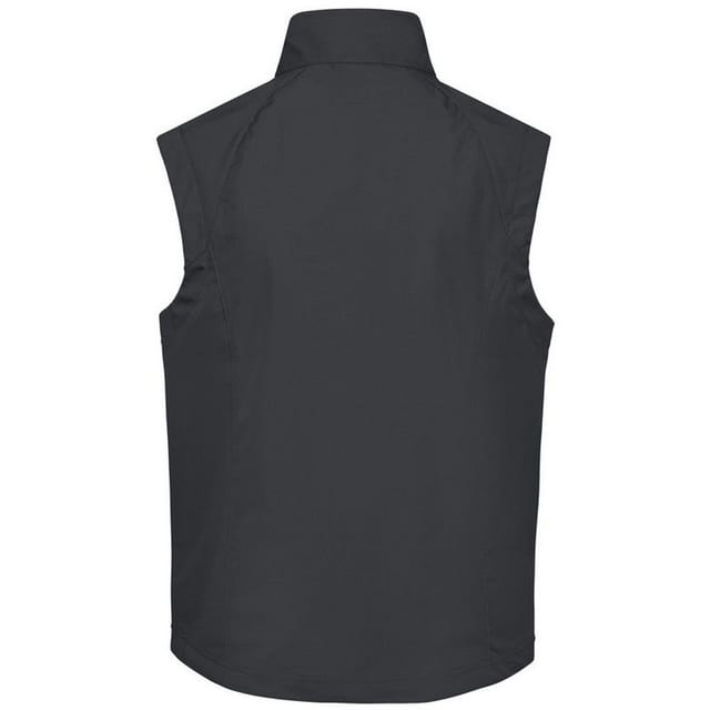 James and Nicholson James and Nicholson Men's Softshell Gilet in Black - 2