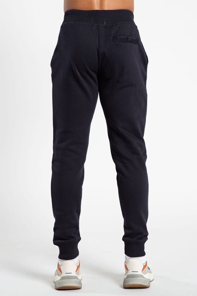 French Connection French Connection Men's Cotton Blend Joggers in Navy - 2