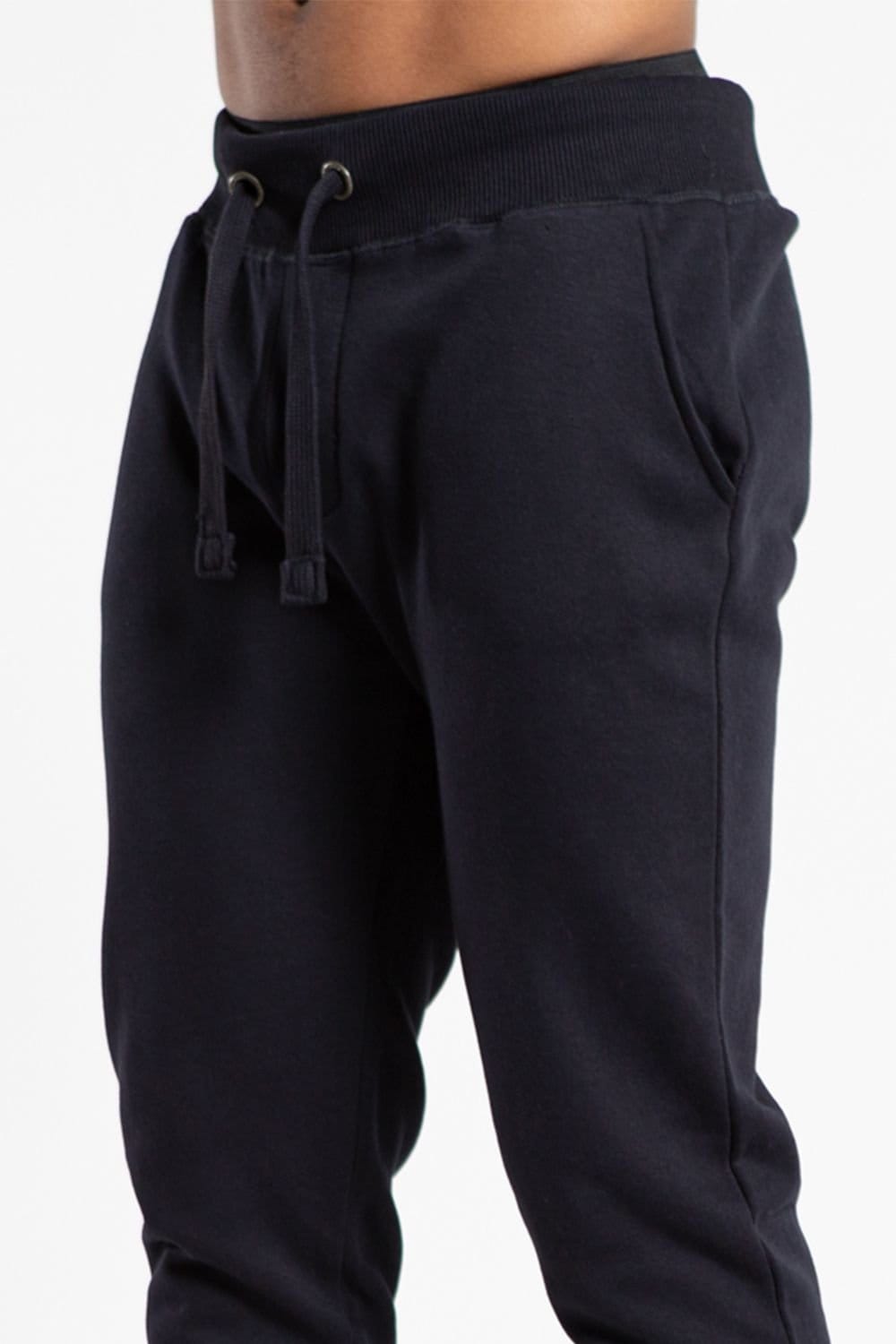 French Connection French Connection Men's Cotton Blend Joggers in Navy - 4