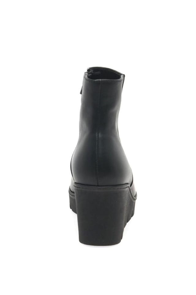 Gabor Gabor Women's 'Utopia' Chunky Wedge Heel Ankle Boots in Black - 3