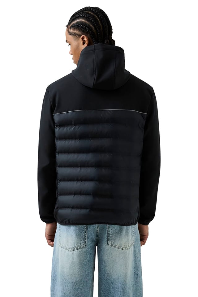 Reebok Reebok Men's Herston Hybrid Jacket in Black - 2