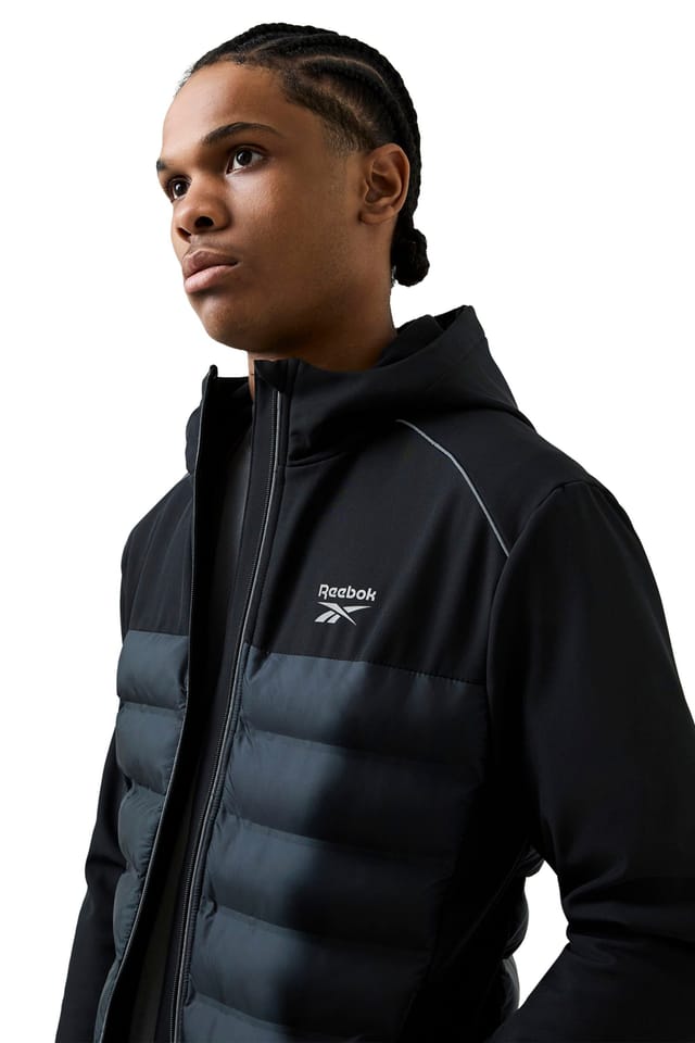 Reebok Reebok Men's Herston Hybrid Jacket in Black - 3