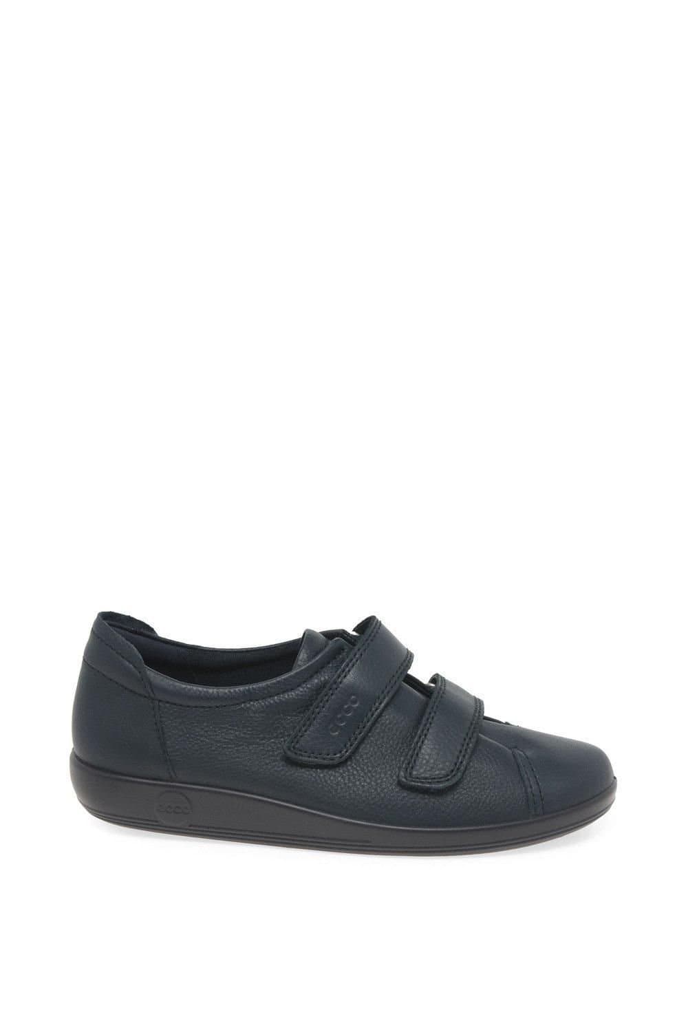ECCO Ecco Women's 'Soft 2 Strap' Casual Trainers in Dark Navy