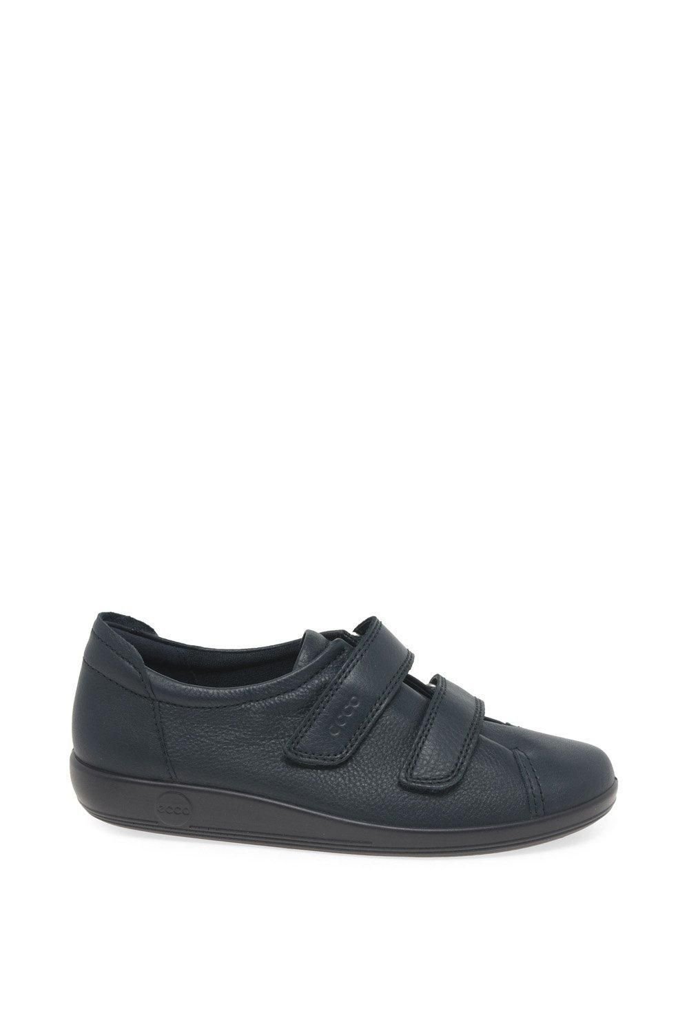 ECCO Ecco Women's 'Soft 2 Strap' Casual Trainers in Dark Navy - 2