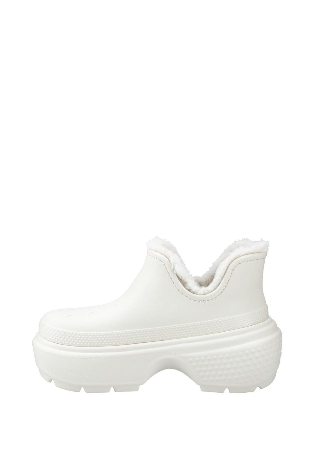 Crocs Crocs Women's Stomp Shorty Boot in White - 4