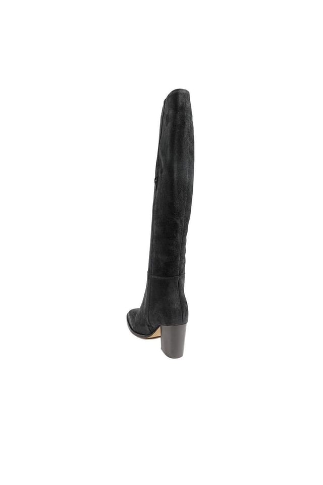 Jones Bootmaker Jones Bootmaker Women's Debbie Smart Leather Long Boots in Black - 3