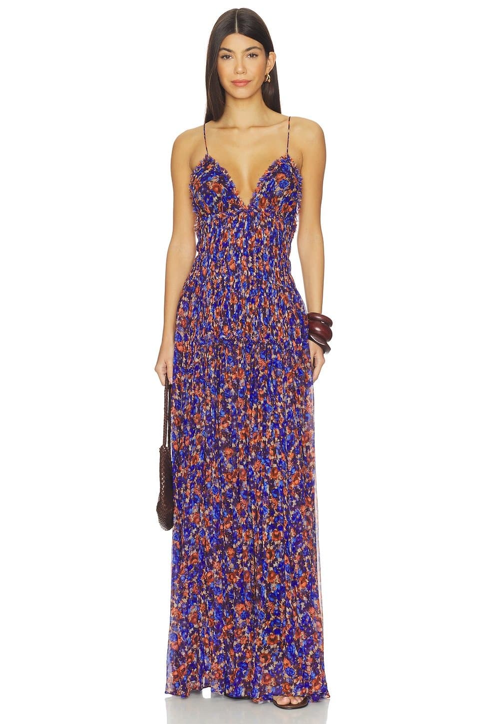 revolve Atrani Silk Gown