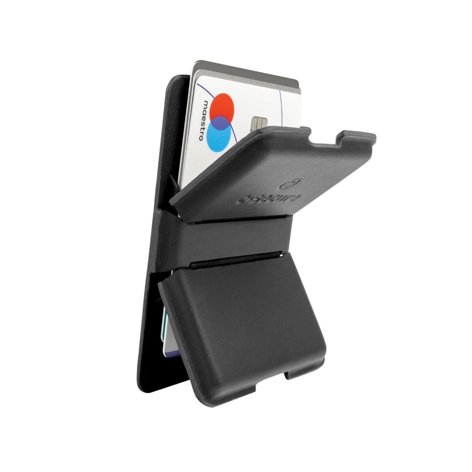 C-Secure C-Secure Men's MagSafe Phone Wallet in Black