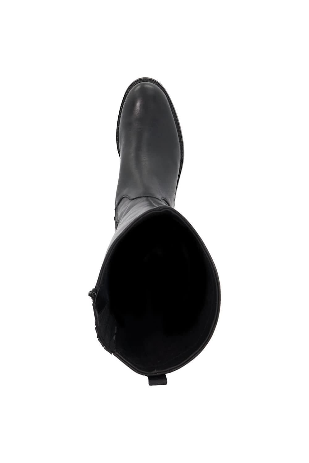 Dune London Dune London Women's Wide Fit 'Wftayah' Leather Knee High Boots in Black - 4