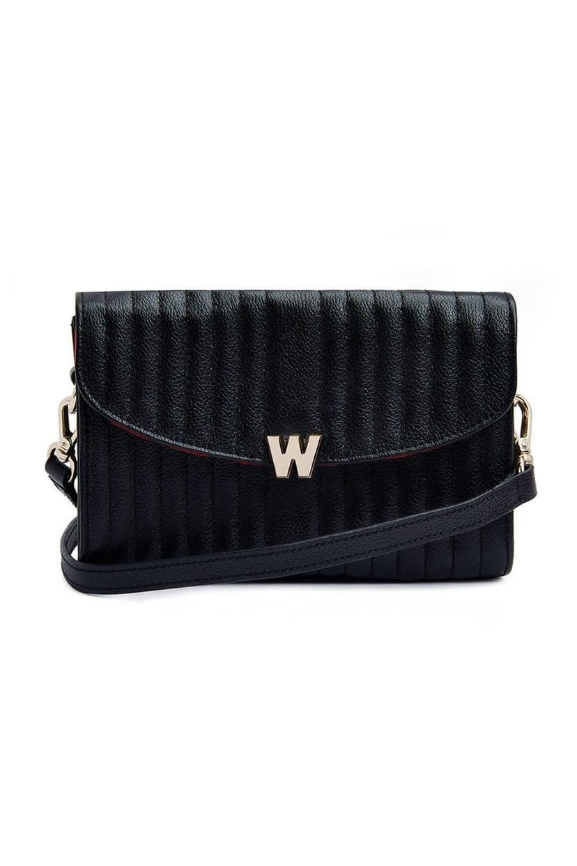 Wolf WOLF Women's Mimi Crossbody Bag with Wristlet in Black - 1