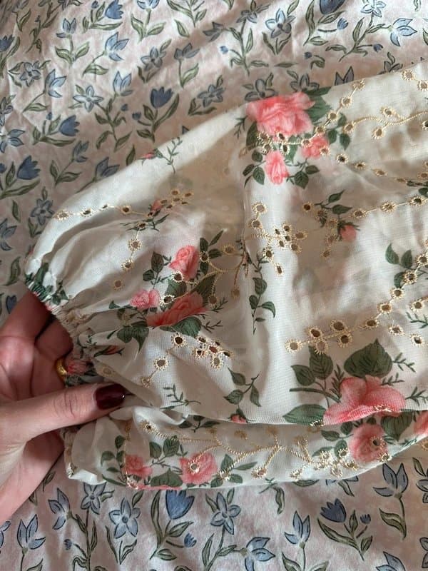 ASOS Design Flower mini dress