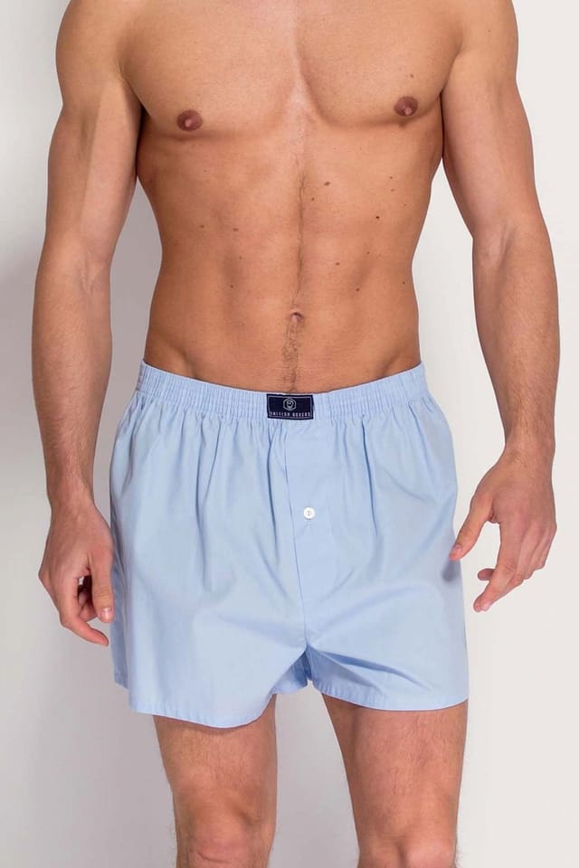 British Boxers British Boxers Men's - Sky Blue in Light Blue - 2