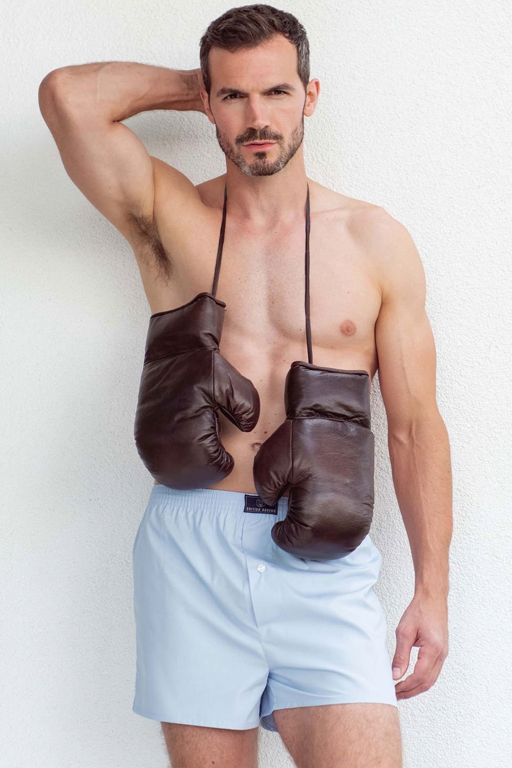 British Boxers British Boxers Men's - Sky Blue in Light Blue - 3