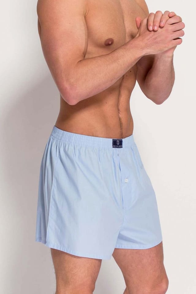 British Boxers British Boxers Men's - Sky Blue in Light Blue - 3