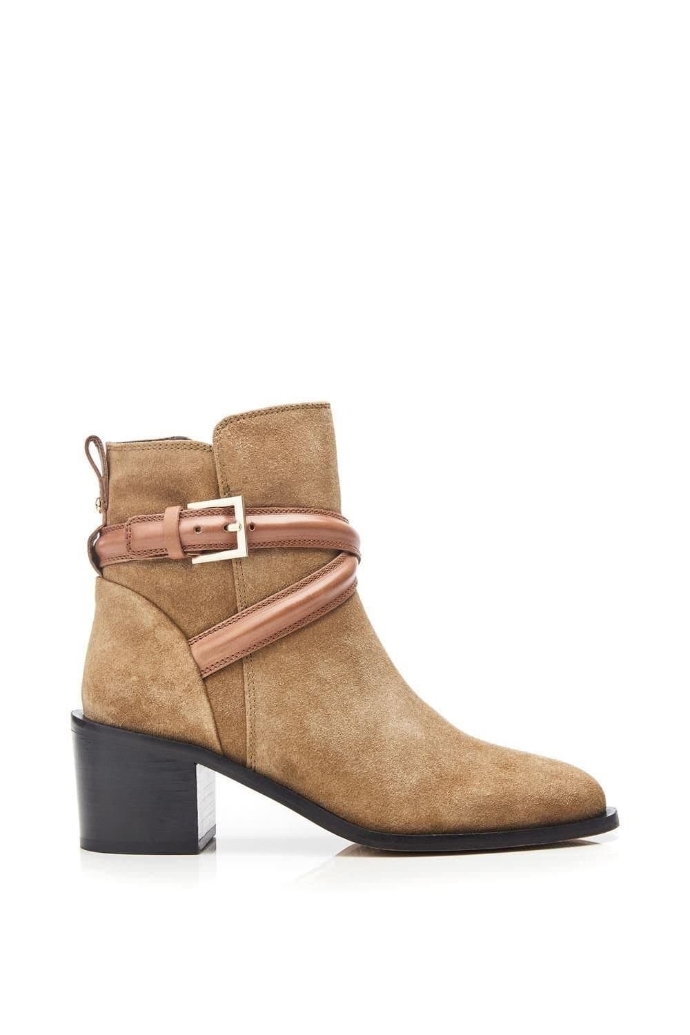 Moda In Pelle Moda In Pelle Women's 'Carliy' Suede Ankle Boots in Tan